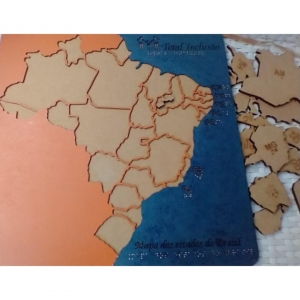 Mapa do Brasil Estados