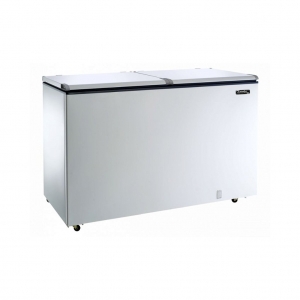 Conservador Horizontal Ech500 Esmaltec Freezer 2 Portas Refrigerador 220v