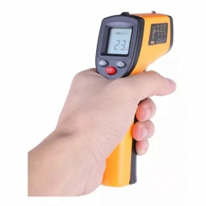 Termômetro Industrial Digital Laser Infravermelho Temperatura -50°c A 380°c