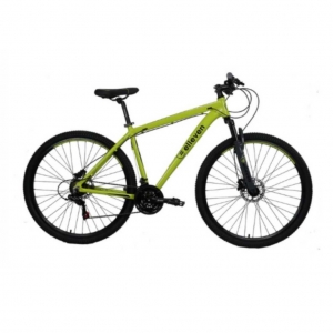 Bicicleta MTB Elleven Gear HD Verde e Laranja