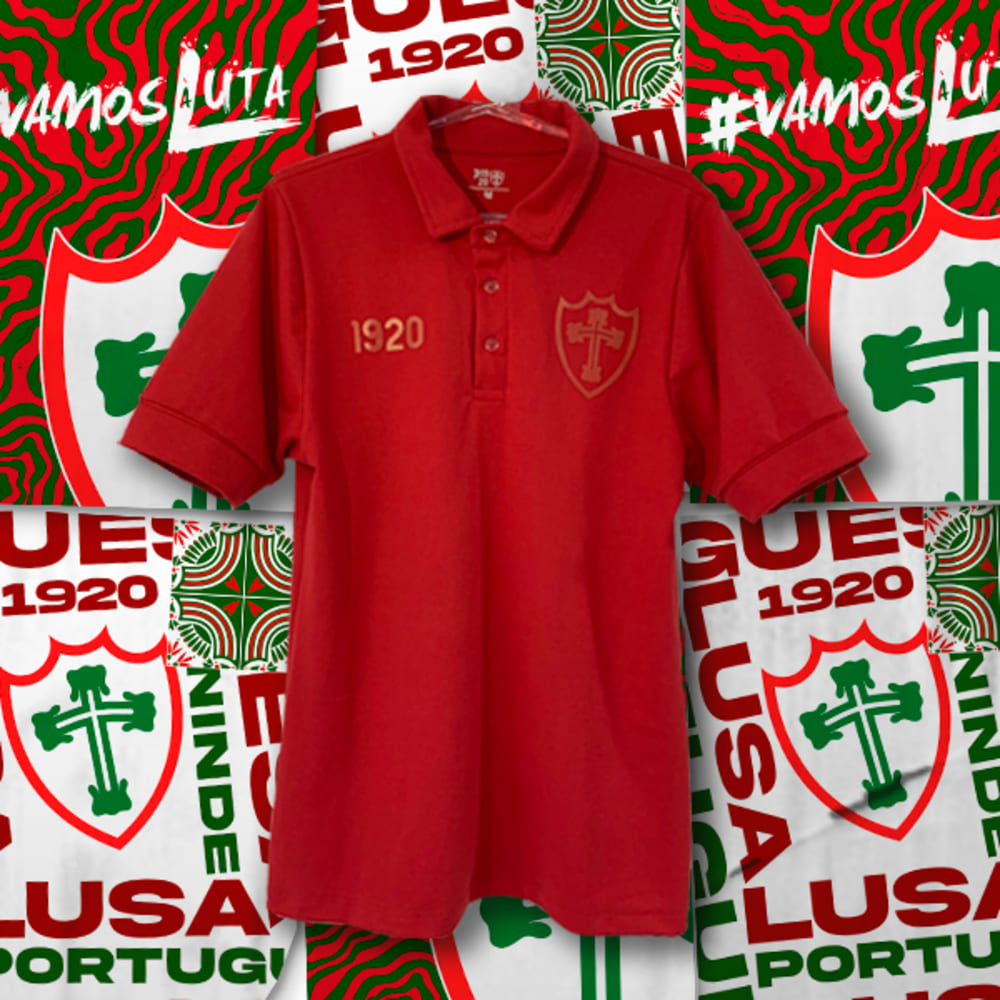Camisa Polo 1920 - Vermelha - Feminina
