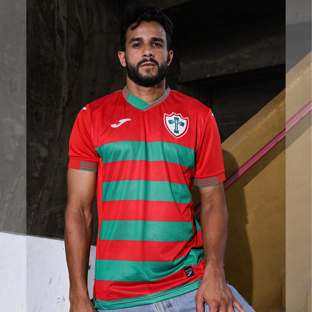 Camisa Portuguesa I Joma Jogador Listrada