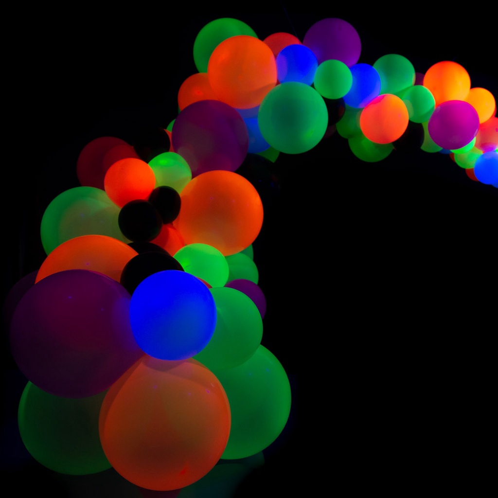 Balão Redondo Neon  5" Profissional - 25 Unidades - Art Latex - Festaria Distribuidora