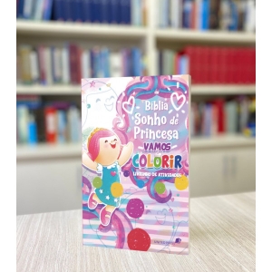 Revista sonho de princesa - Vamos colorir - Livro de atividades