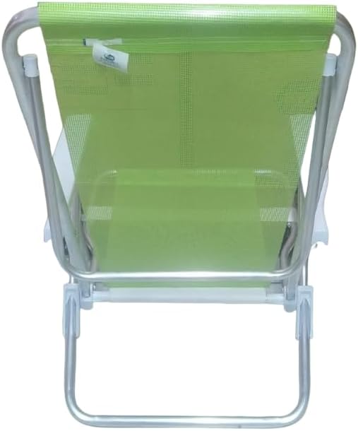 Cadeira Reclinável 8 Posições Alumínio Verde