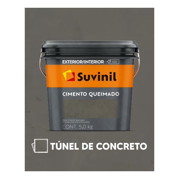 Cimento Queimado Túnel de Concreto 5Kg - Suvinil