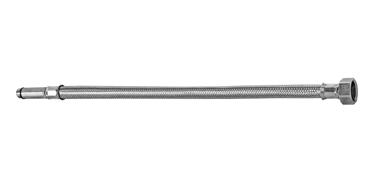 Ligacao Flexivel Inox Para Monocomando 40cm Com Terminal Curto