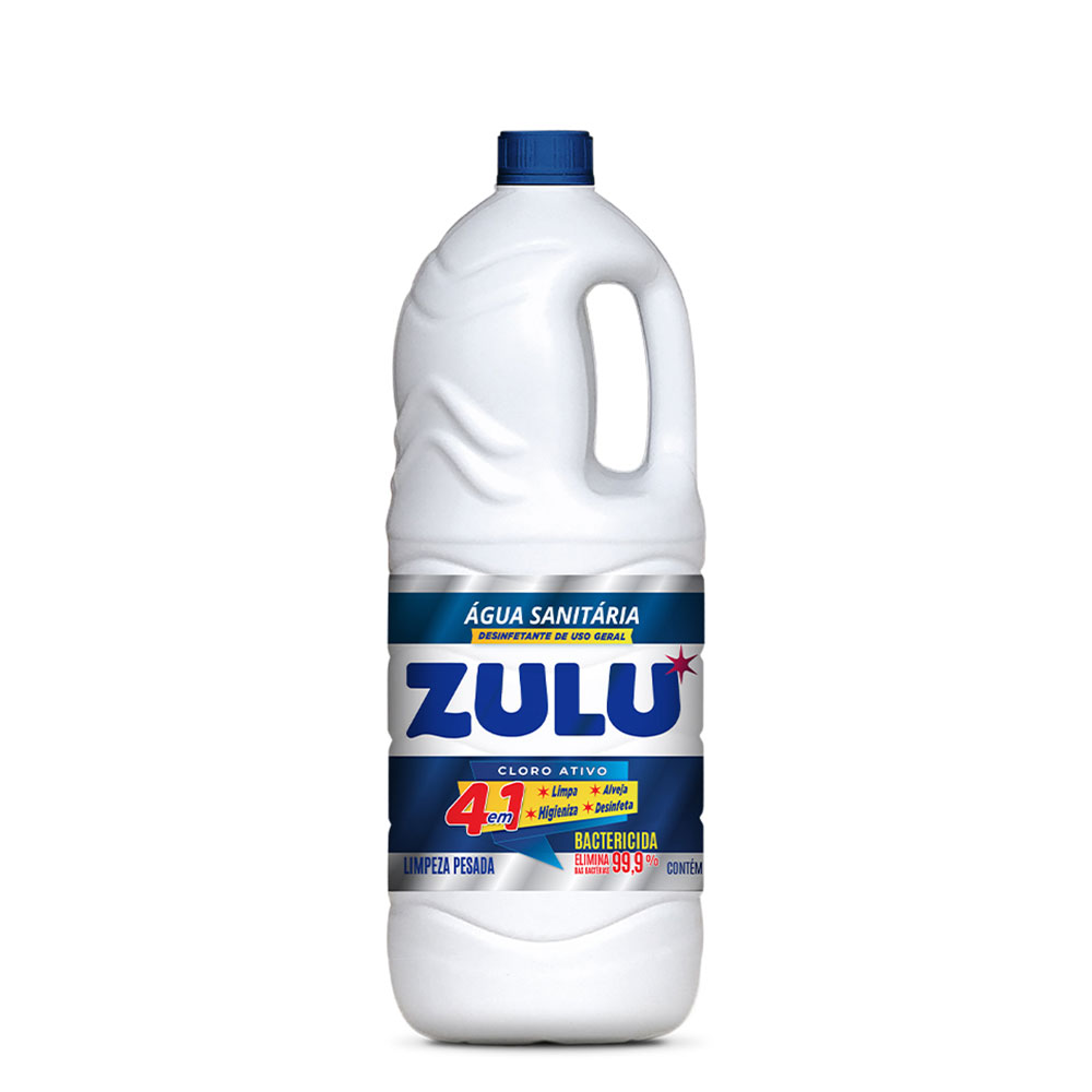 Água Sanitária Zulu 2 Litros