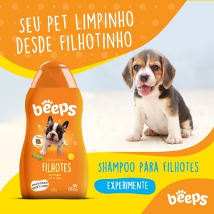 Beeps Shampoo Filhotes 500mL