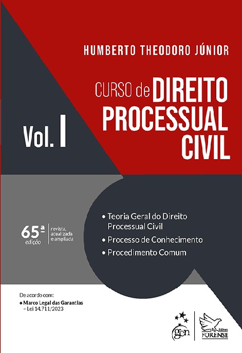 Curso de direito processual civil Vol. I 65ª edição 2024 | Humberto Theodoro Junior 9786559649372