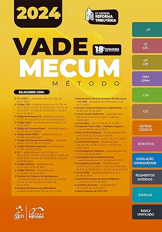 Vade Mecum Método 18ª edição 1º semestre 2024 | Método 9786559649778