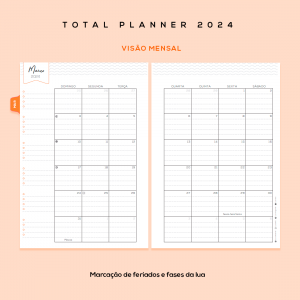 Combo Total Planner 2024 + Caderno Smart - Candy