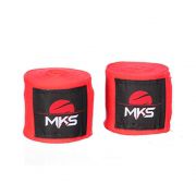 Bandagem Elástica MKS 2,55m - Pack 3 Pares Coloridas