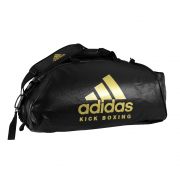 Bolsa/Mochila adidas Kickboxing Premium P.U - Preto/Dourado