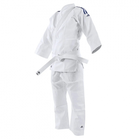 Kimono Infantil Judo Jiu-Jitsu adidas Evolution J200E Branco