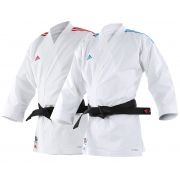 Kimono Karate adidas AdiLight com listras