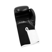 Luva de boxe e kickboxing adidas Hybrid 65 V2 Black White