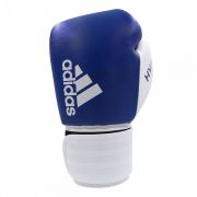 Luva de Boxe Muay Thai Adidas Hybrid 200 Blue White