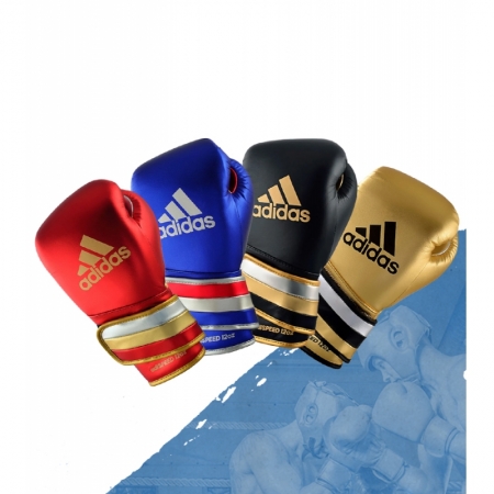 Luvas de boxe e kickboxing adidas Adi-Speed   501 Pro Full Metalic
