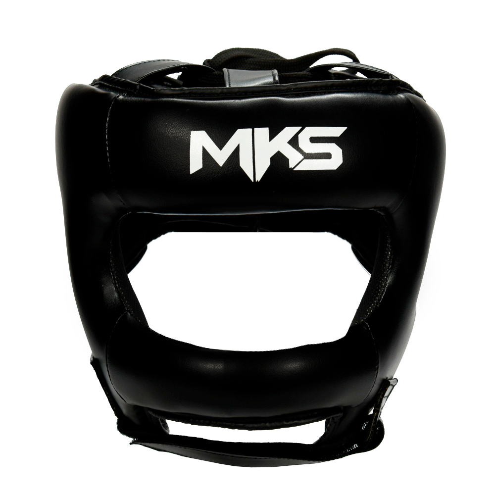 Head Guard Capacete de Boxe MKS Combat Full Face Nose Protection