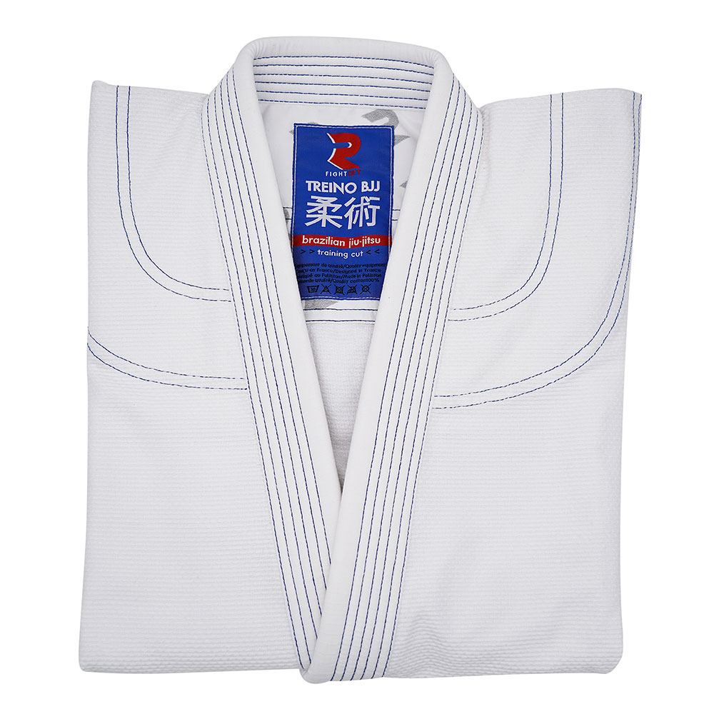 Kimono Jiu-Jitsu Fightart Treino Branco