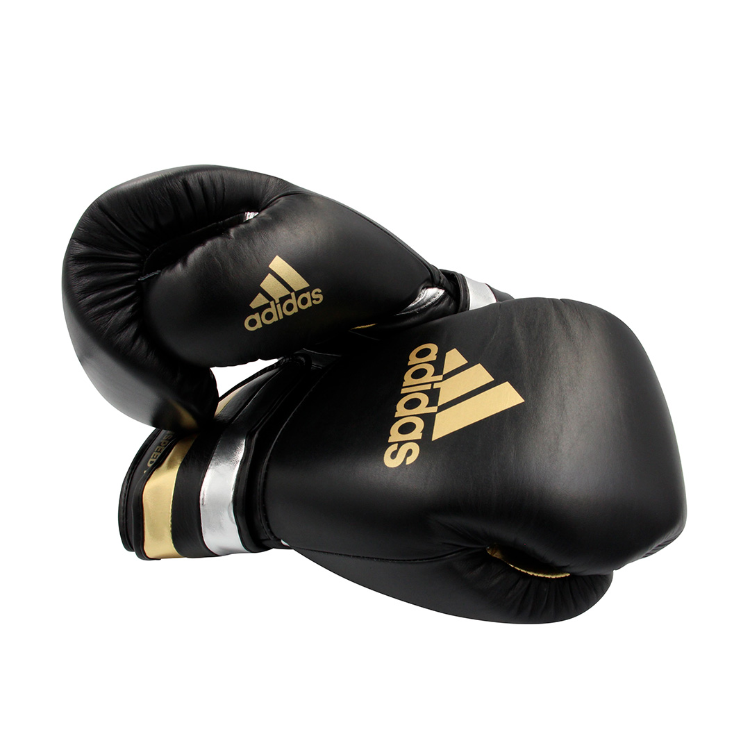 Luvas de boxe e kickboxing adidas Adi-Speed 501 Pro Black