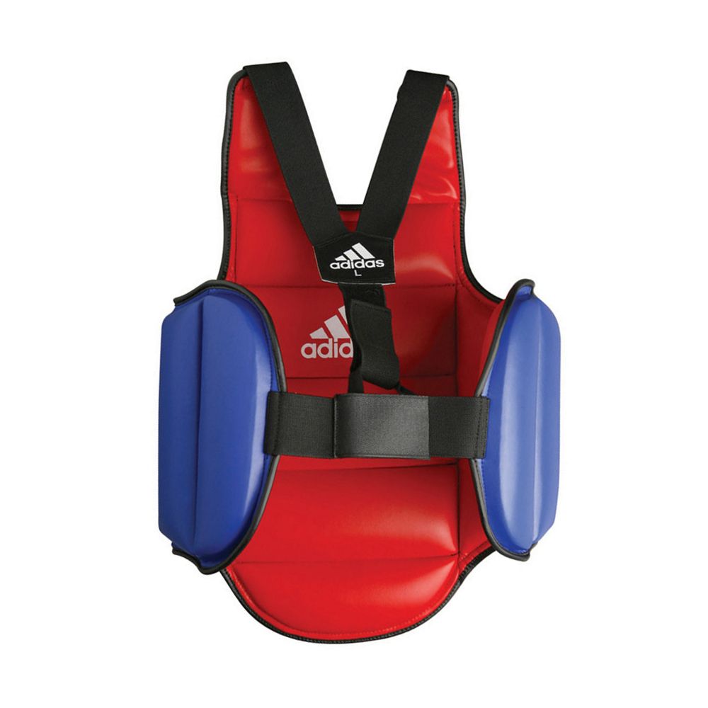 Protetor de Tórax Adidas Reversível Vermelho/Azul