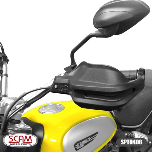Protetor de Mão / Punho Modelo Scam - Scrambler 800 ano 2016 em Diante - Ducati
