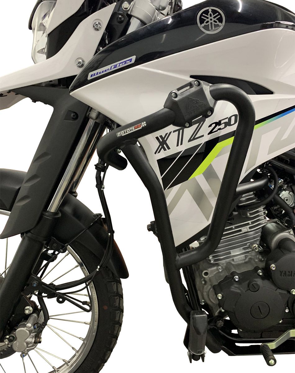 Protetor de Motor e Carenagem Coyote + Bolsas em Nylon (PAR) - Lander ABS 250 ano 2019 em Diante - Yamaha