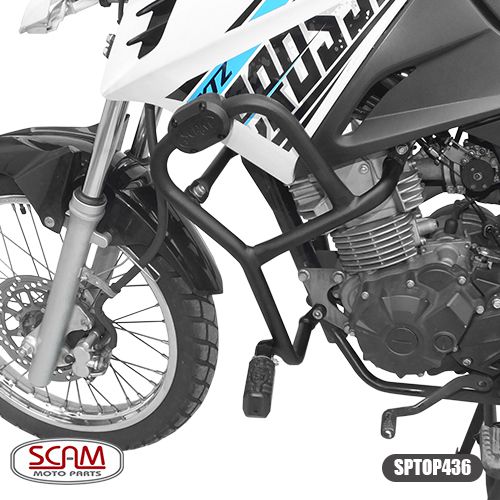 Protetor de Motor / Carenagem Scam Com Pedaleira - Crosser 150 XTZ - Yamaha