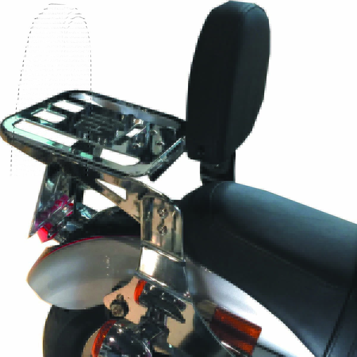 Sissy Bar / Encosto Destacável Modelo Low com Bagageiro - HD Softail Breakout - Harley Davidson