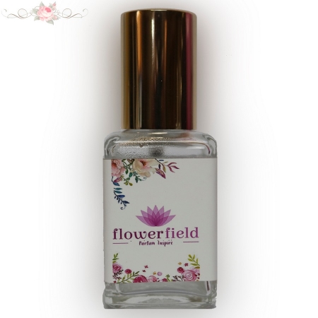 Perfume Inspirado 30ml Vidro Spray Dourado Masculino - Contratipo Flowerfield