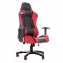 Cadeira Gamer Gaming Escritório Ajuste Lombar Reclinável Em 180º Vermelho K-C512