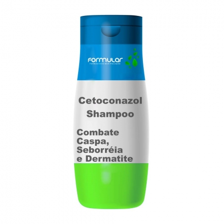 Cetoconazol Shampoo - Combate a Caspa, Seborréia e Dermatite