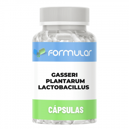 Gasseri + Plantarum - Lactobacillus - 3 Bilhões de Cada - Probióticos