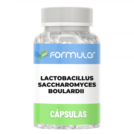 Lactobacillus Saccharomyces Boulardii 10 bilhões - Cápsulas
