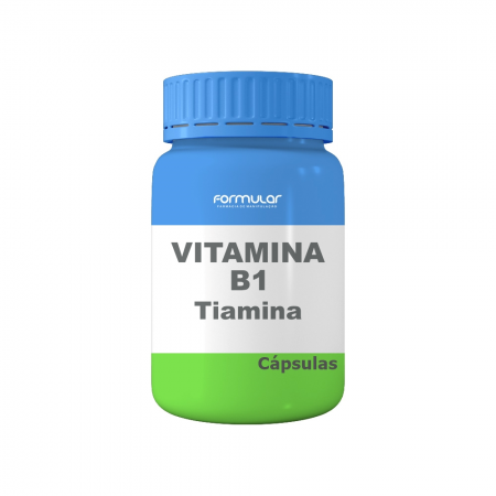 Tiamina 250mg -Cápsulas Vitamina B1