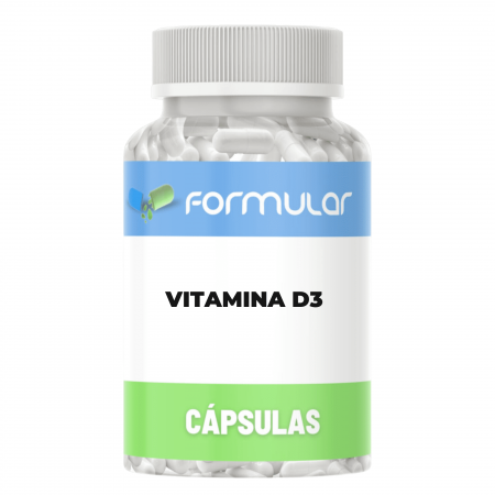 Vitamina D3 - 7.000Ui - Cápsulas - Colecalciferol  - Aumenta a Imunidade