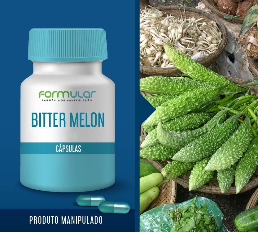 Bitter Melon (Melão De São Caetano) - 500 Mg - Cápsulas