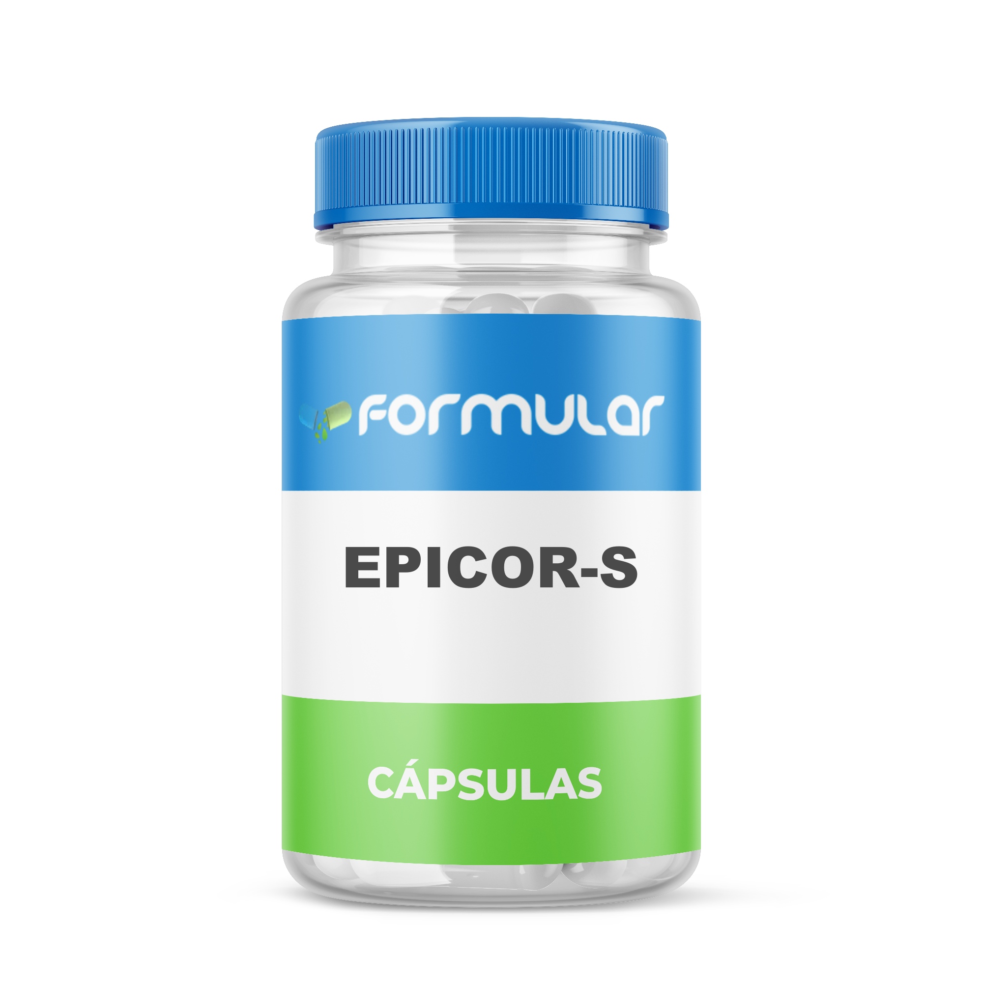 Epicor-S 500mg -  60 Cápsulas - Fortalecimento da imunidade
