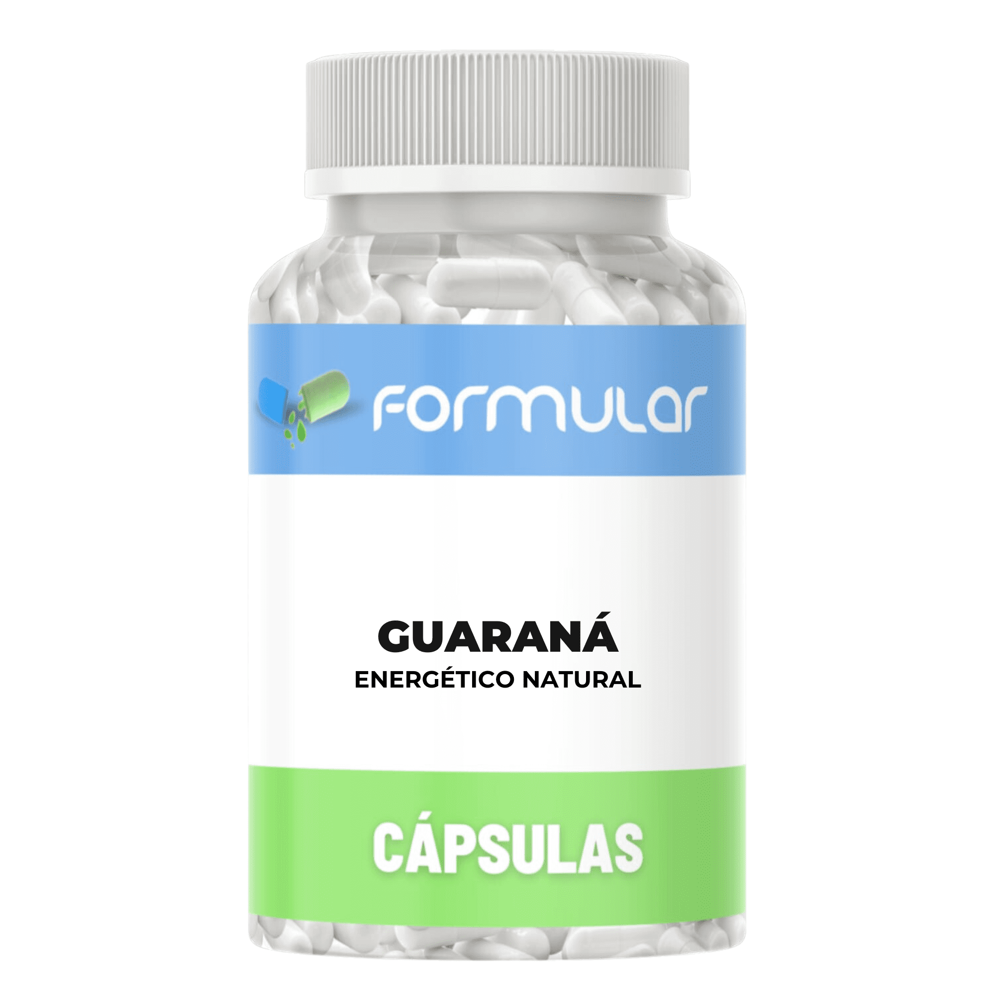 Guaraná 500 mg | 60 Cápsulas