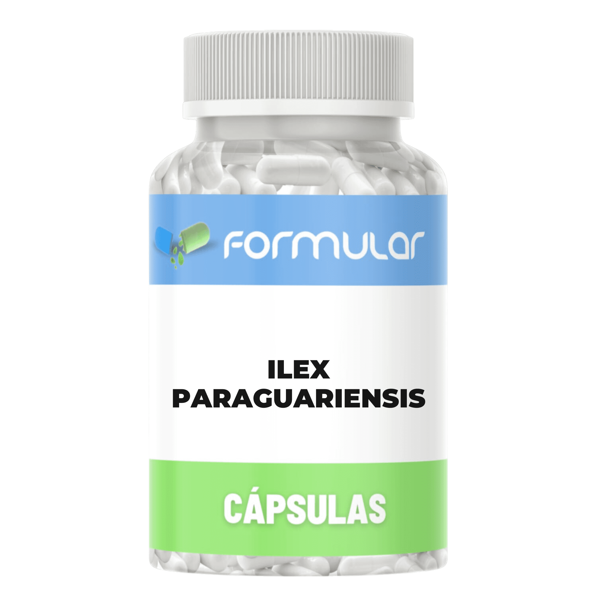 ILEX Paraguariensis - 300 mg - KIT 2 X 60 Cápsulas