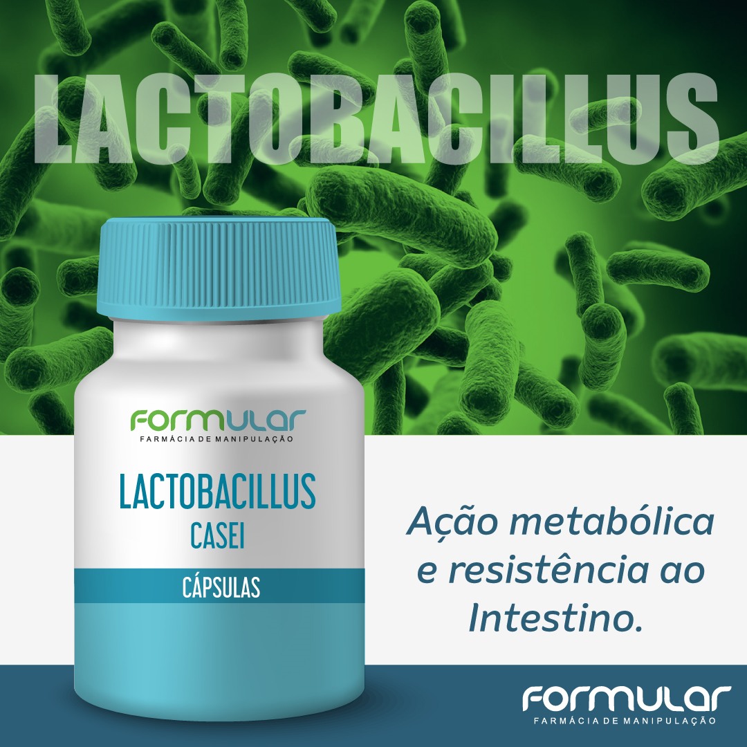 Lactobacillus Casei - 5 Bilhões - Recuperação da Microflora Intestinal