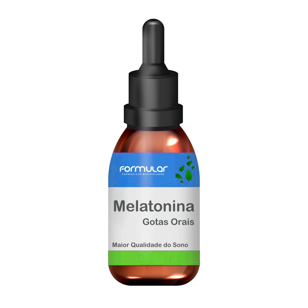 Melatonin 5Mg - Gotas Orais - Maior Qualidade do Sono