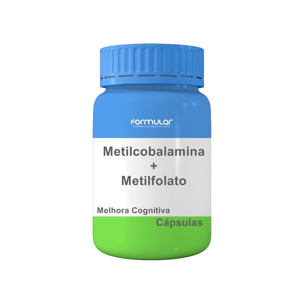 Metilcobalamina 1mg + Metilfolato 800mcg - cápsulas