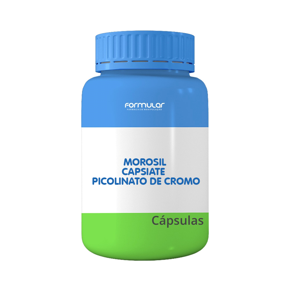 Morosil 400Mg + Capsiate 4Mg + Picolinato De Cromo 100Mcg - 90 Cápsulas