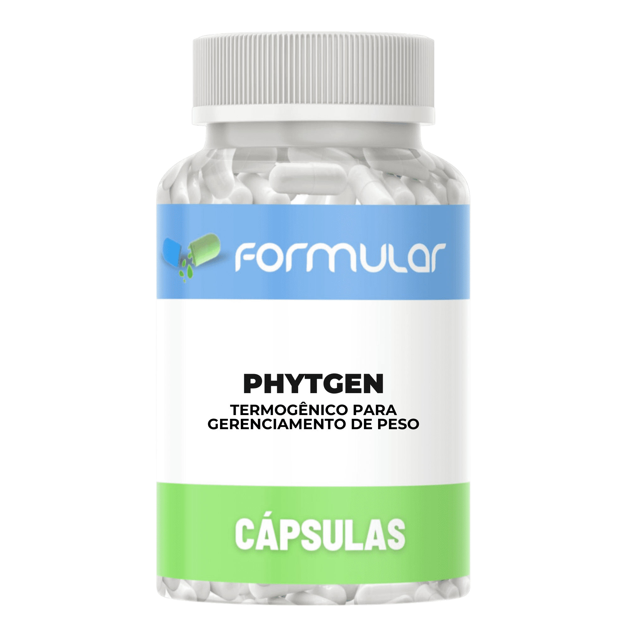 PhytGen - 100 mg - Cápsulas - (Queima até 400kcal/dia)