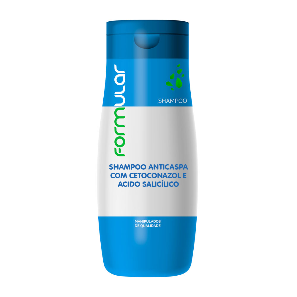 Shampoo Anticaspa  - Cetoconazol 2% E Acido Salicilico 1% - 100ML