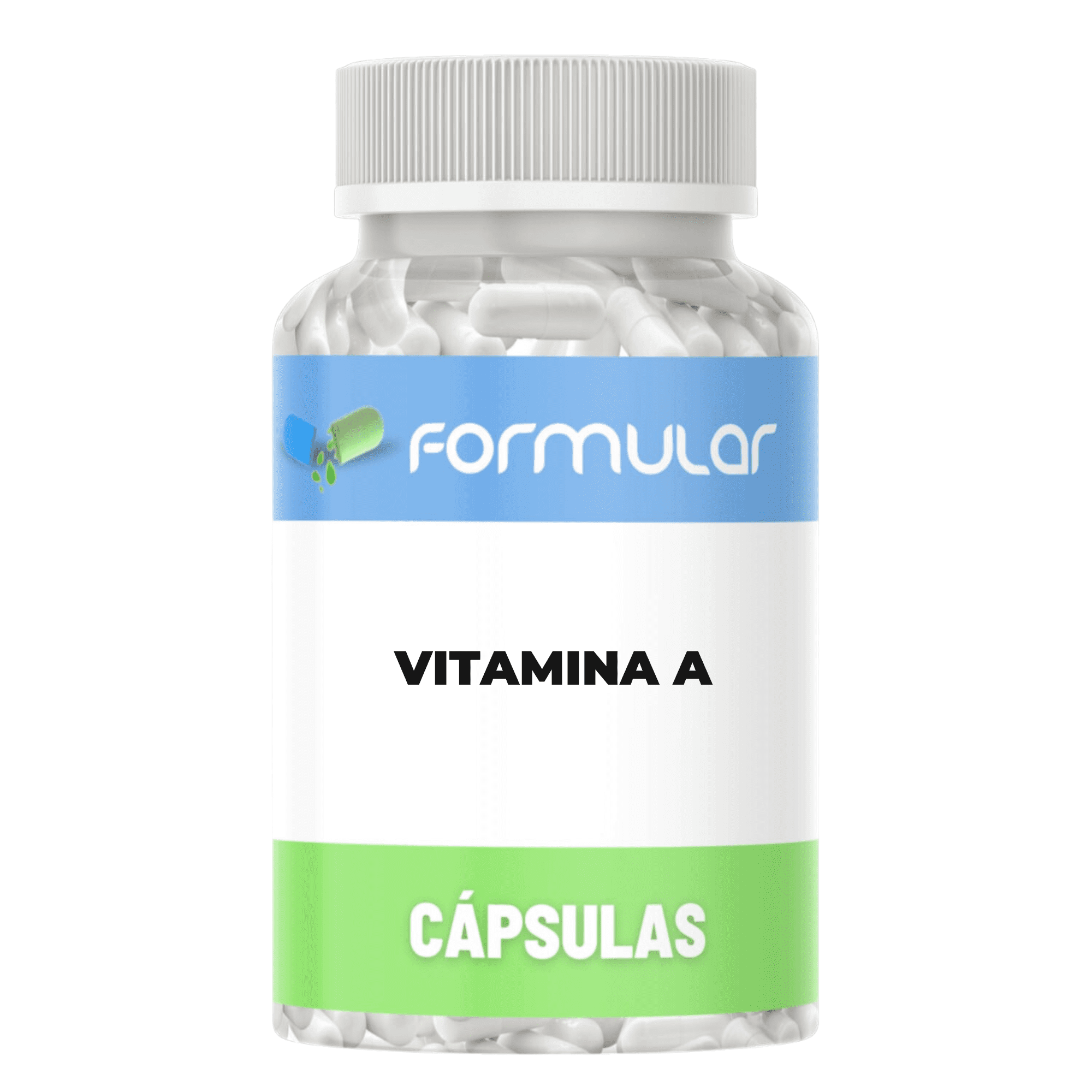 Vitamina A 10.000 UI - Cápsulas - Visão com mais Saúde
