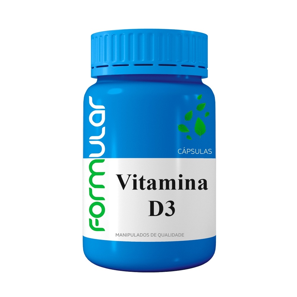 Vitamina D3 10.000UI - Capsulas - Reforça seu sistema imunológico -